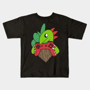 Dino Gamer Kids T-Shirt